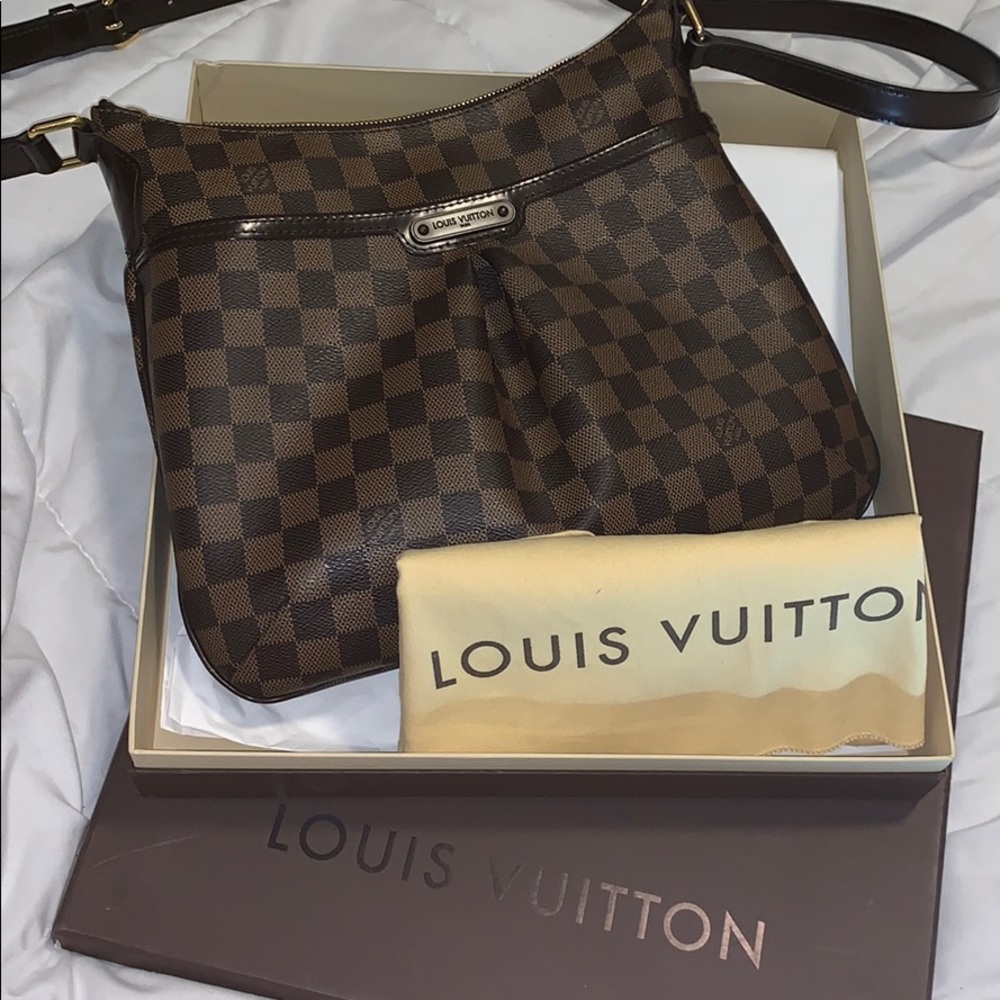 LOUIS VUITTON Damier Ebene Bloomsbury PM